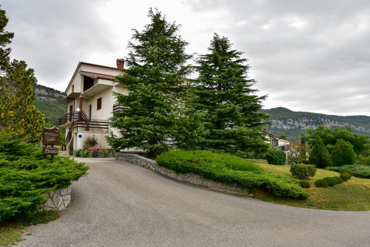 Apartman Grabar Roč Exterior foto